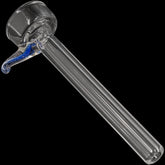 9mm Clear Slide Bowl w/ Color Handle for Pull-Stem Bongs